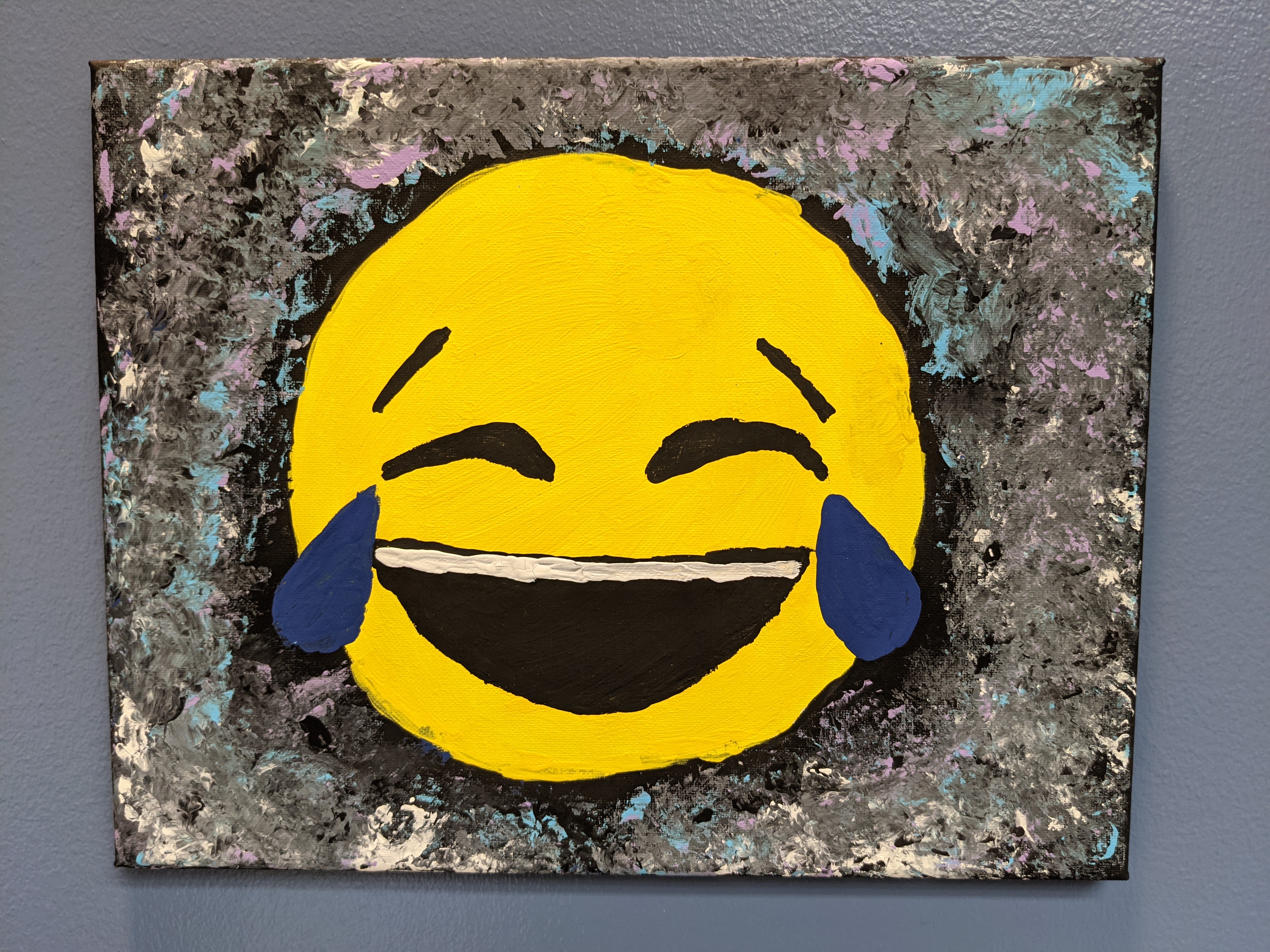 Galaxy Emoji Painting Example