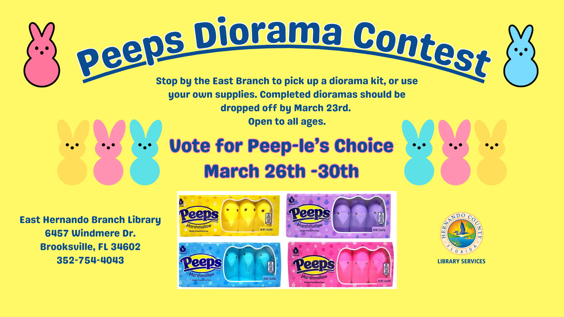 Peeps Diorama Contest