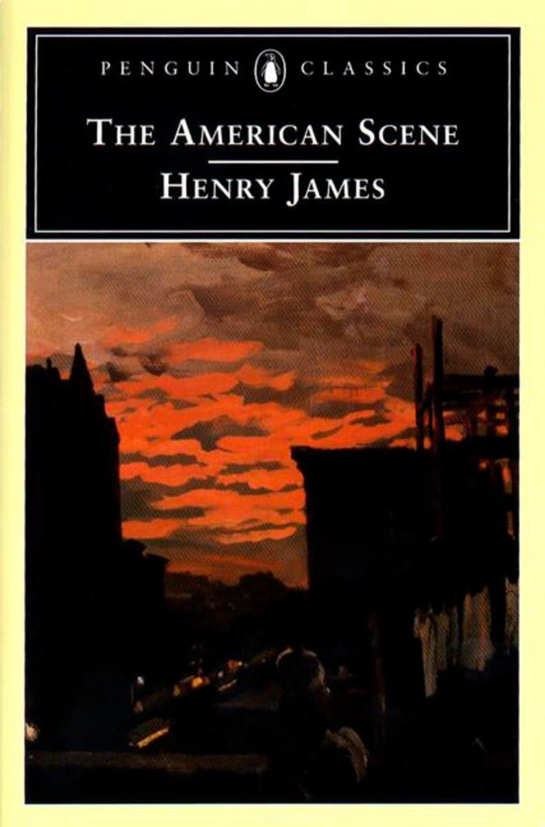 Henry James - The American Scene - book cover