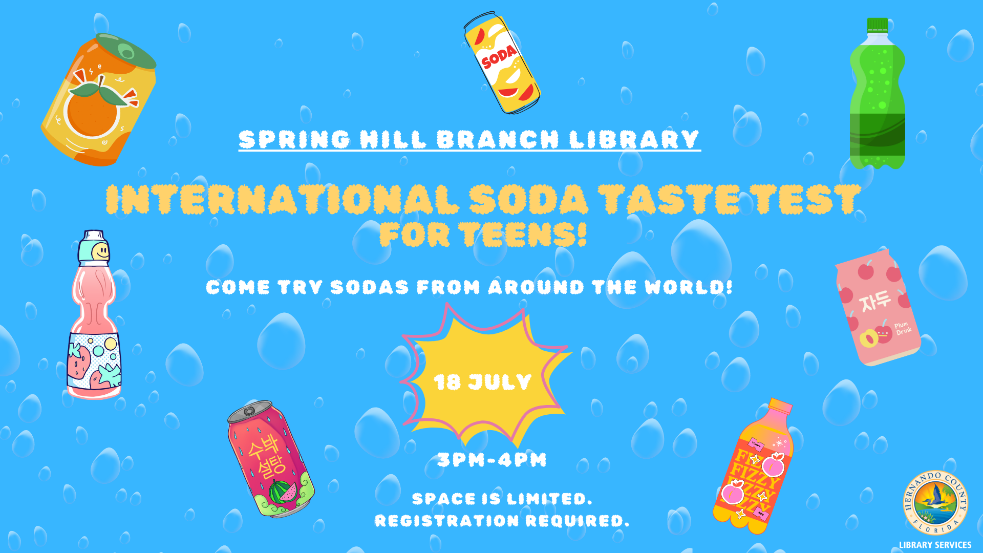 International Soda Taste Test for Teens