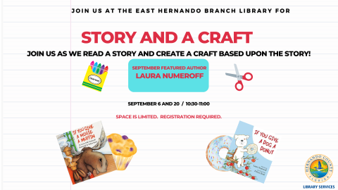 Story and a Craft @ East Hernando Branch 