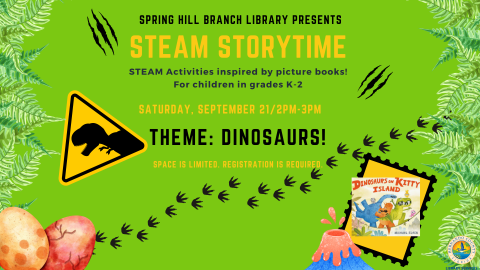 STEAM Storytime @ Spring Hill Branch 