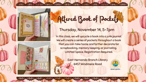 Altered Book of Pockets