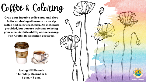 Coffee and Coloring December 5