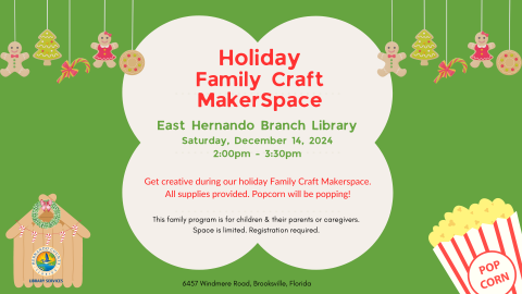 Holiday Family Craft Makerspace