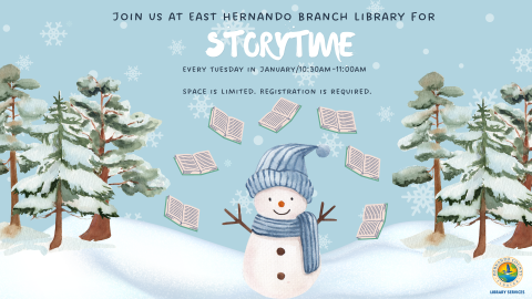 Storytime @ East Hernando Branch 