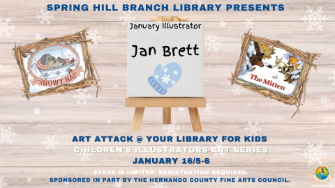 Art Attack @ Your Library For Kids - Spring Hill Branch 