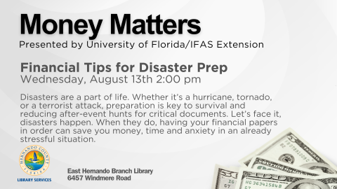Financial Tips for Disaster Prep