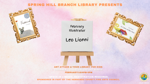 Art Attack @ Your Library For Kids - Spring Hill Branch 