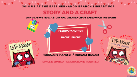 Story and a Craft @ East Hernando Branch 