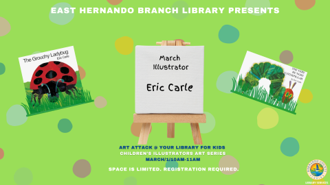 Art Attack @ Your Library for Families @ East Hernando