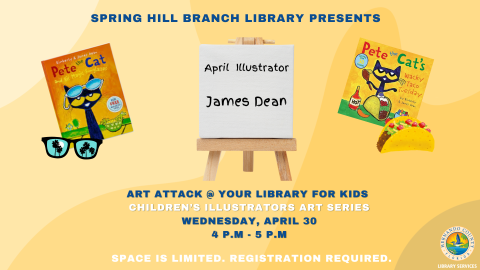 Art Attack @ Your Library For Kids - Spring Hill Branch 