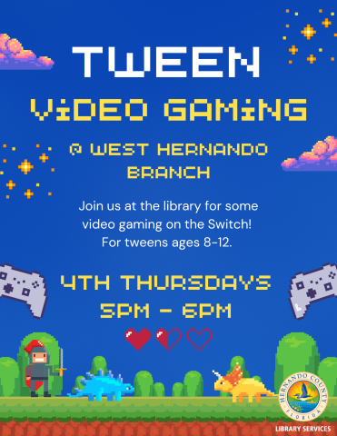 Tween Video Gaming Flyer