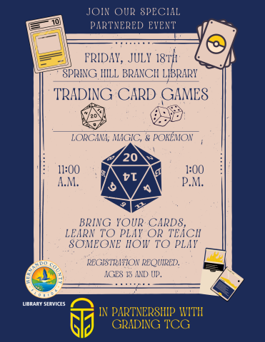 Trading Card Games @ Spring Hill Branch