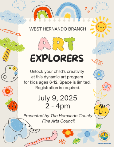 Art Explorers West Branch July