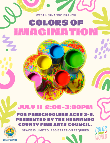 Colors of Imagination West Branch July