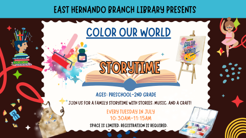Storytime @ East Hernando Branch 