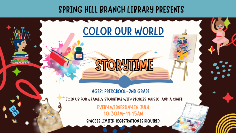 Storytime @ Spring Hill Branch 