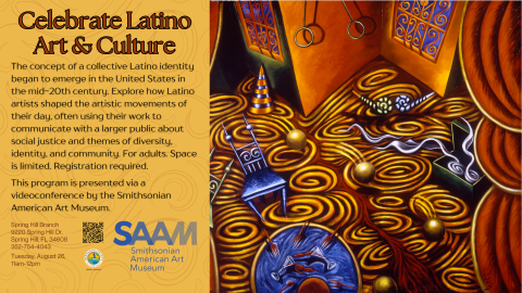 Celebrate Latino Art & Culture @ Spring Hill Branch
