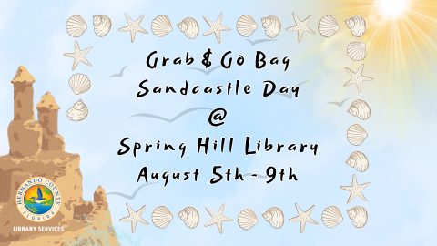 Grab & Go Bag - Sandcastle Day