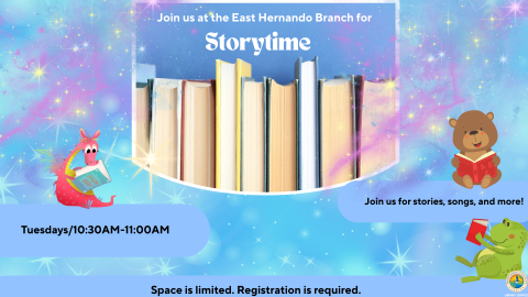 Storytime @ East Hernando Branch 