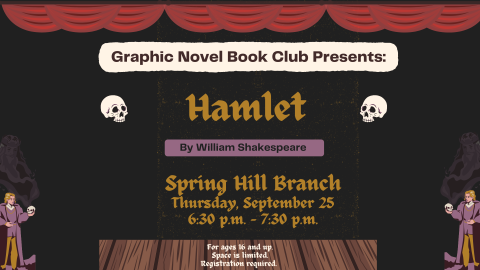 Graphic Novel Book Club - Hamlet