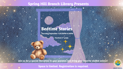 Bedtime Stories @ Spring Hill Branch 