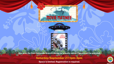 Family Movie Matinee @ East Hernando Branch 