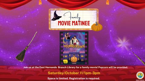 Family Movie Matinee @ East Hernando Branch 