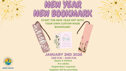 New Year New Bookmark!