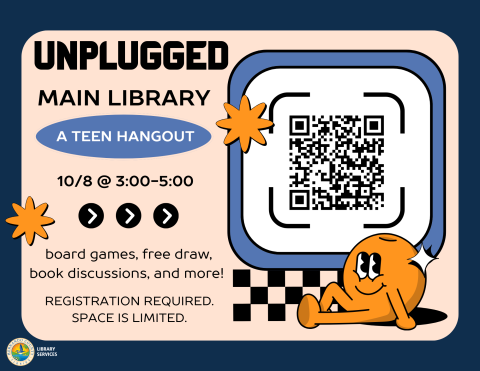 Unplugges for Teens @ Main Library