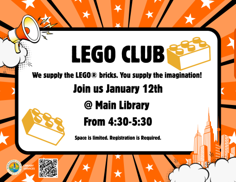 Lego Club @ Main Library