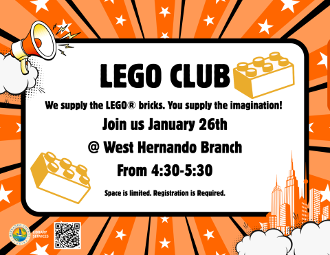 Lego Club @ West Hernando Branch