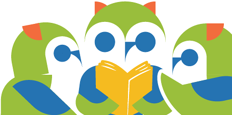 Owls at a Nonfiction Book Discussion