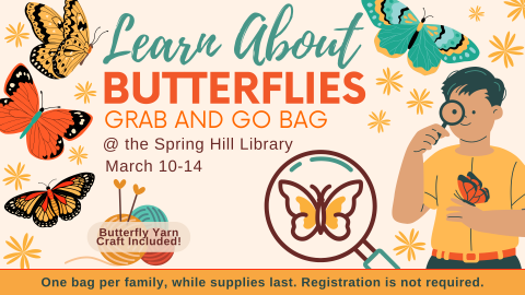 Learn About Butterflies Grab & Go Bag
