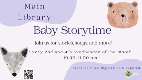 Baby Storytime @ Main Library