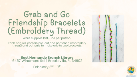 Grab and Go Friendship Bracelet Kits