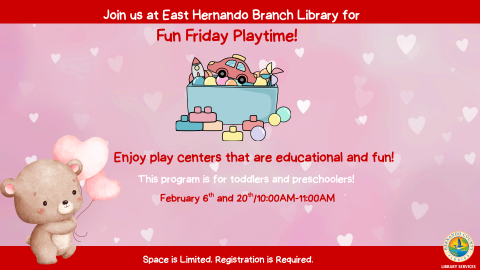 Fun Friday Playtime @ East Hernando 