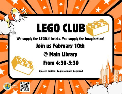 Lego Club @ Main Library