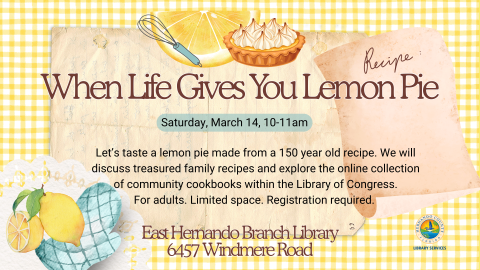 When Life Gives You Lemon Pie