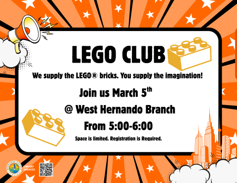 Lego Club @ West Hernando Library