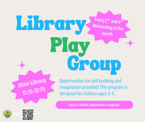 Library Play Group @ Main Library