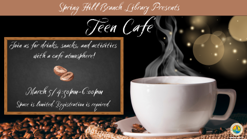 Teen Cafe @ Spring Hill branch 