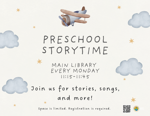 Preschool Storytime @ Main Library