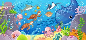 Ocean life coloring pages