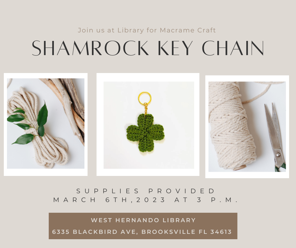 Shamrock Key Chain 