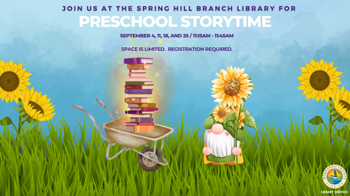 Preschool Storytime @ Spring Hill Branch 