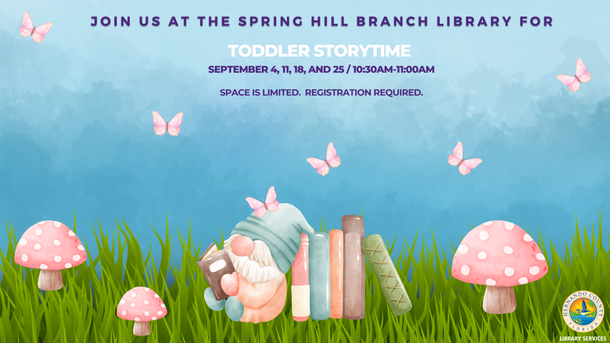 Toddler Storytime @ Spring Hill Branch 