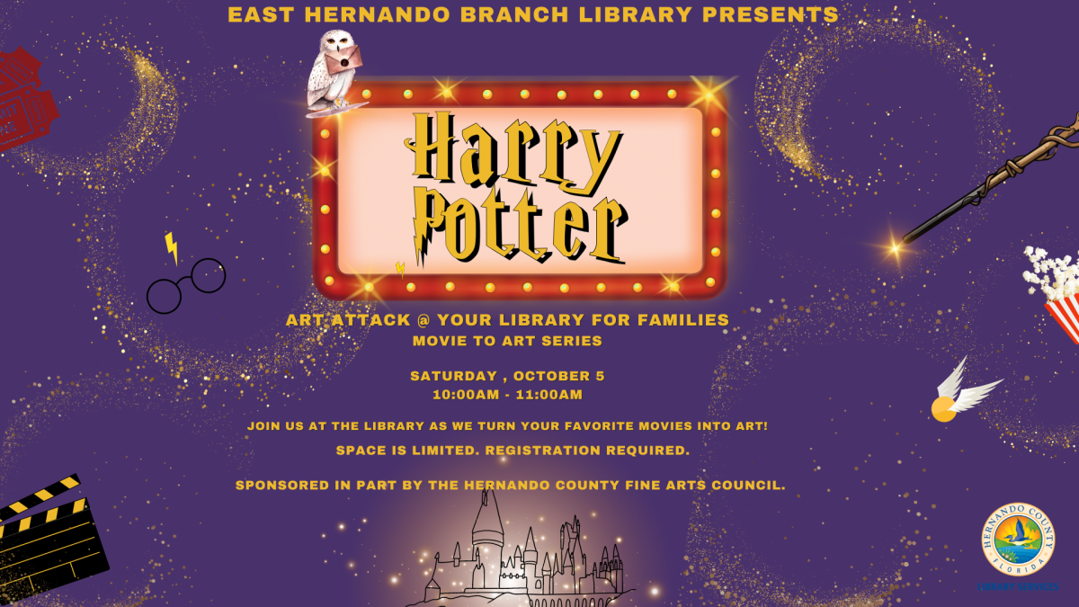 Art Attack @ Your Library for Families @ East Hernando