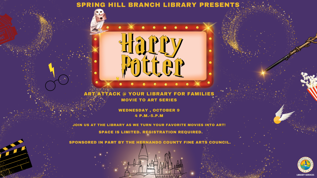 Art Attack @ Your Library for Families @ Spring Hill